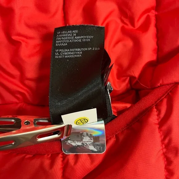 Toddler North Face Red Coat 5T 5B - Picture 13 of 13